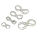 Wholesale Accessories Fashion Stainless Steel Jewelry Pattern Infinity Pendant Custom Charm
