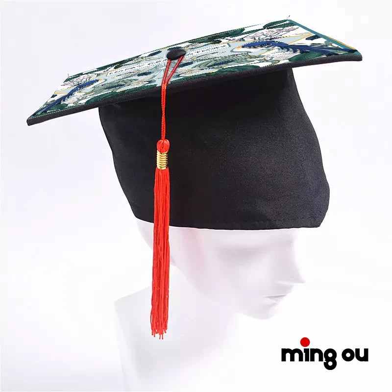 Adhesive Tape Sublimation MDF Single-sided Graduation Cap Topper  (no Hat and Tassel)