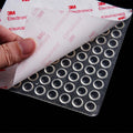Silicone Cutting Cylindrical Moulding Clear Rubber Pad-Eco-Friendly Touch Sensing Noise Reduction Christmas Decoration