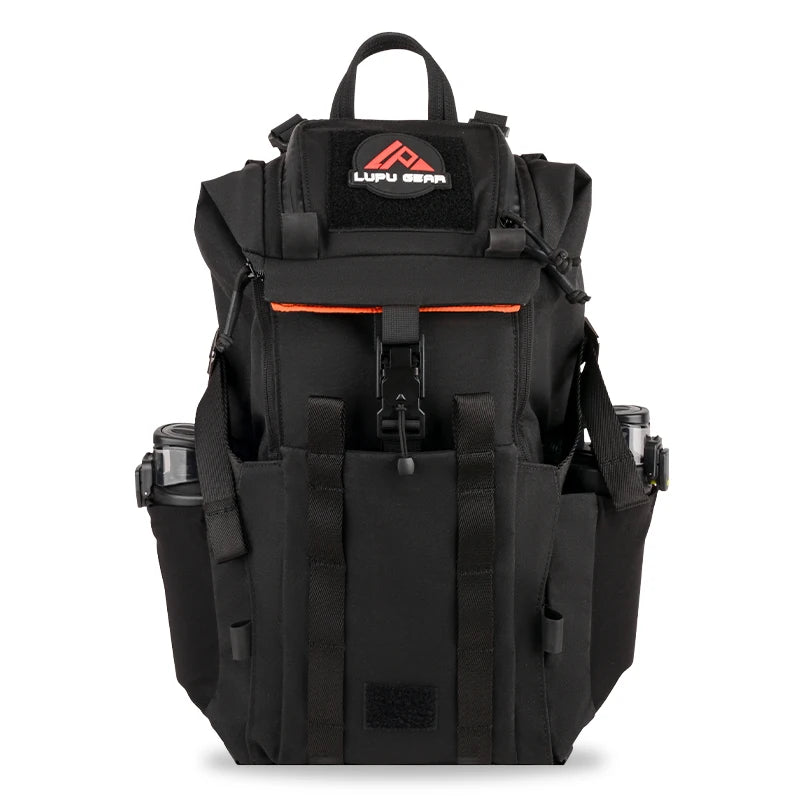 Unisex Vintage Style Tactical Backpack Camouflage Pattern Zipper Closure Polyester Lining for Day Use Fashionable Bag Design