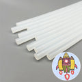 China Factory Direct High Viscosity EVA Hot Melt Glue Sticks White Transparent for DIY Packing Plastic Paper Glass Metal Fabric