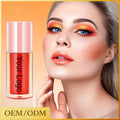 Private Logo Lip Plumper Oil Multi-Use Lip and Cheek Tint Non-Stick Lightweight Long-Lasting Lip Tint Stain