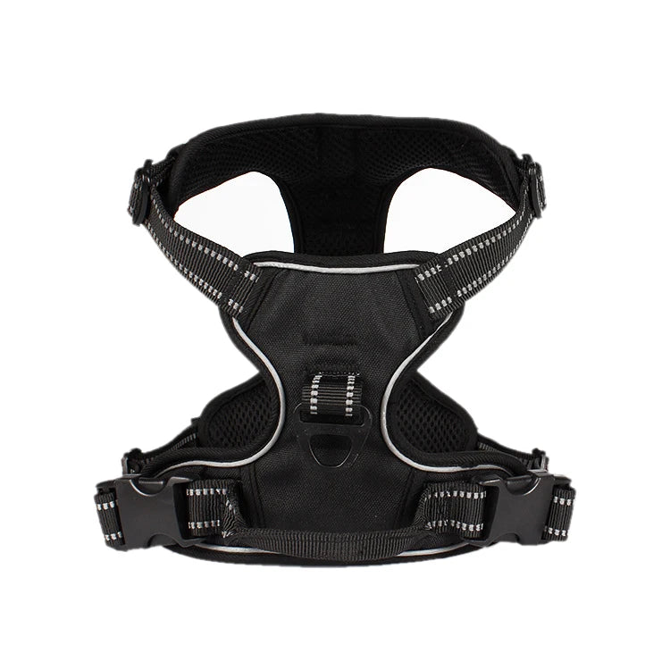 Custom Luxury Dog Harness Reflective Adjustable Pet Chest Harness Personalized Durable Comfortable Dog Products