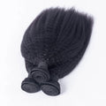 Natural Black Kinky Straight 4A 4B4C Bundles 100g 100% Human Hair Weft Hair Extension