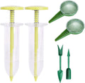 For Amazon 6-Piece Mini Manual Seeder Set Garden Planting Tools Kit for Bonsai Care Essential Bonsai Seed Seeding Tool Kit