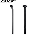 BXT Carbon Mountain Bike Seatpost 27.2 Original Raw Seat Tube 7x9mm Rails Saddle Post Tube Bicycle 27.2mm Carbon Fiber Seatpost