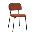 Modern Luxury European Durable Restaurant Kitchen Gym Dining Room Chairs Pack 4 Stacking Velvet Fabric Dining Chair Metal Leg