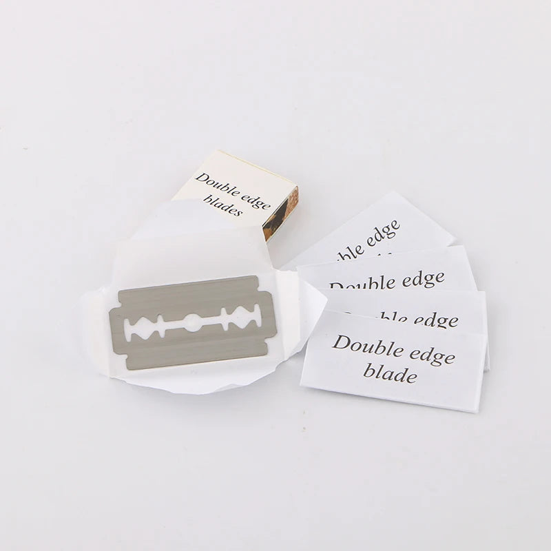 Sharp and Durable Stainless Steel Double Edge Safety Razor Blade Shaving Blades