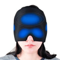 New Arrived Reusable Stretchable Gel Ice Wrap Headache Migraine Relief Cap Ice Hat