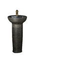 Handmade Modern and Classic Ceramic Basin Sink Counter Top for Home and Hotel Bathrooms Pedestal Installation