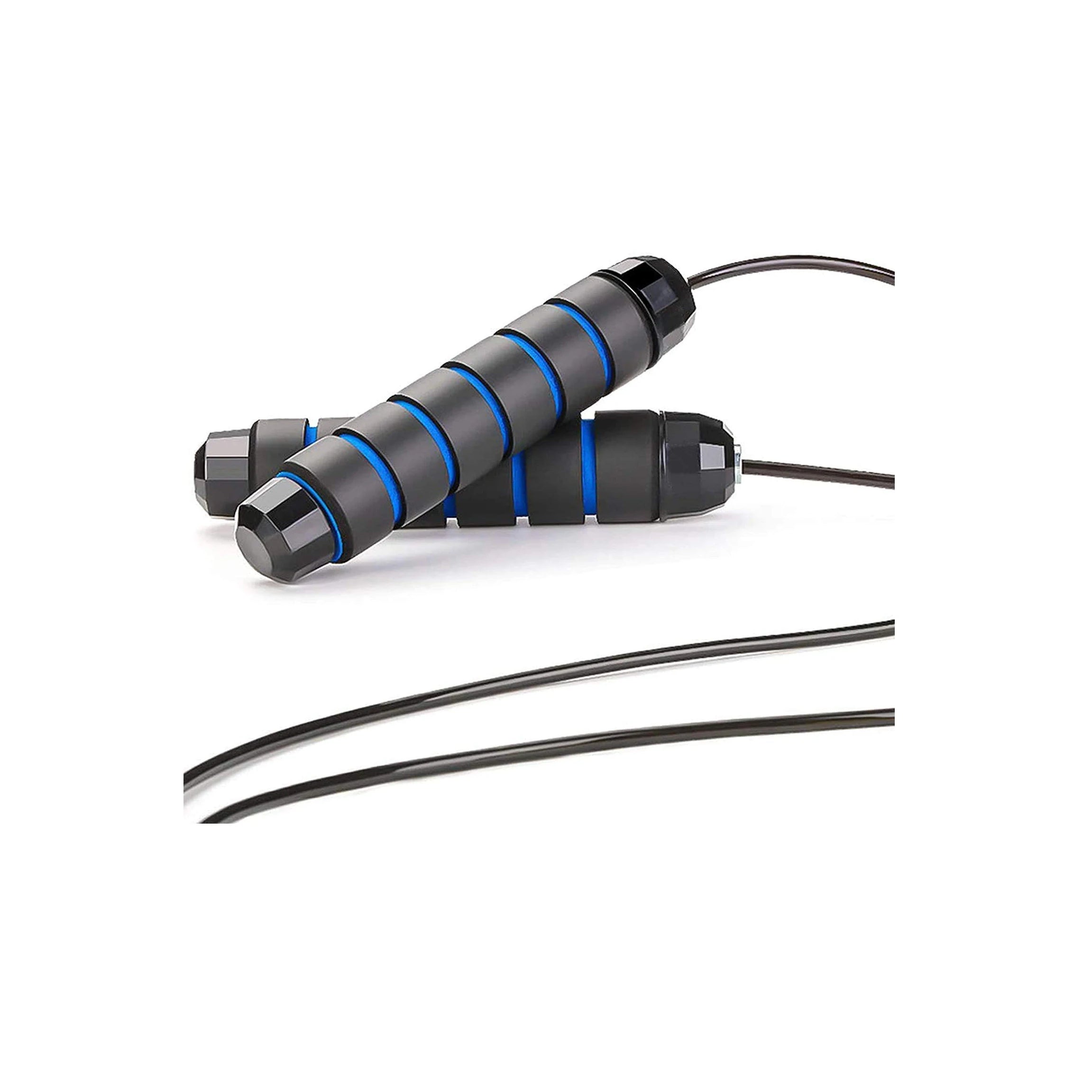 Custom Logo Single Exercise Jump Rope  Woman Tension Jump Rope Weighted Elastic Jump Rope Set