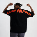 Men's Black and White Finished Screen Printed T-shirts Manufacturer