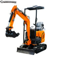 Rhinoceros Xn10-9 Micro Garden Digging Escavatore 1 Ton Crawler Mini Excavator Free Buckets Core Components Engine Motor Pump