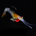 FJORD Soft Plastic Fishing Lure Shrimp Lure Luminous 6.5g 12.5g 17g Lead Hook Fishing Bait Artificial
