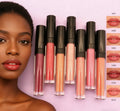 Wholesale Luxury Makeup Long Lasting Non-Stick Cup Matte Custom Lip Gloss With Your Logo Velvet Vegan 24 Colors  Lipgloss