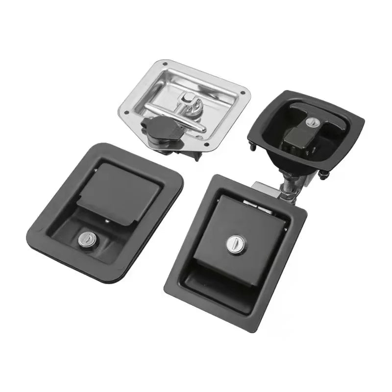 Custom Push Button Compression Latch for Boat Plane Truck Whale Tail-Stainless Steel with Iron Zinc Zinc Alloy Galvanized Finish