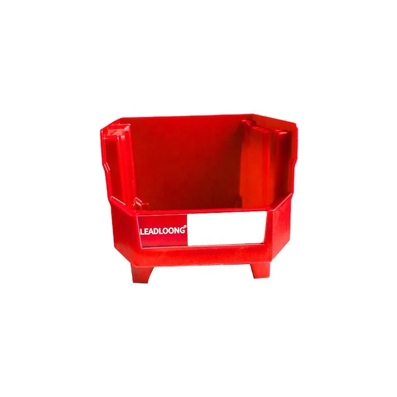 LEADLOONG Heavy Duty Multi-Tier Plastic Storage Boxes V5 6-Piece Set for Screws Tools Kitchen Accessories-276x213x180mm