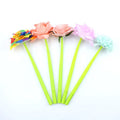 2020 Newest Cute Pvc Topper Flower Gel Pen Plant for Promotional