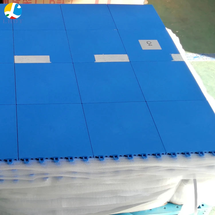 LHDT  Modular Assembled PP Interlocking Plastic Sports Floor Tiles for Mini Basketball Court in Your Back Yard