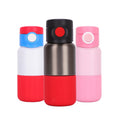 2024 Kids Water Bottle for Kids School Leak Proof Bpa Free Eco-friendly Stainless Steel with logo Thermos with Silicone Sleeve