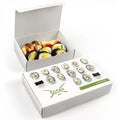 White Kraft Disposable Takeout Togo Takeaway Paper Sushi Box Food Grade Delivery Container for Cake Matt Lamination Food