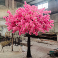 AT1301 Custom 3m 10ft Big Silk Pink Sakura Wedding Decoration Arch Art Artificial Cherry Blossom Tree for Home Decor