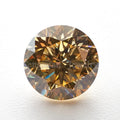 Moissanite 5mm-12mm Champagne Color Round 0.5CT-6CT Loose Moissanite With GRA Certificate for Making Jewelry