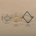 Factory Wholesale Gold and Silver Metal Crystal Ball Holder Sphere Stand Crystal Stand for Decoration