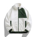 mountain hiking  Faux fur jacket blank casual fleece jackets men streetwear sherpa jacket