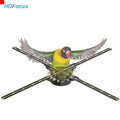 HDFocus 65cm 3D Hologram Fan Led Display Holographic Projector Led Fan Hologram Display 3D Advertising Outdoor Display Led Fan