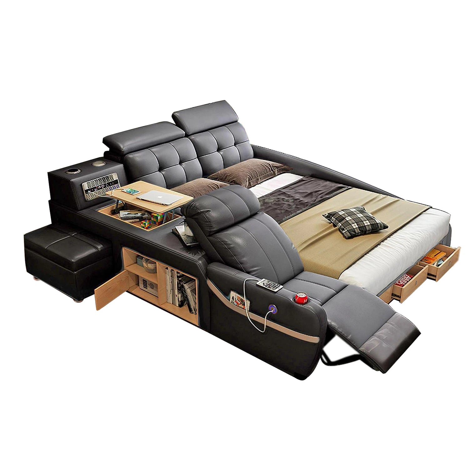 Bedroom Sets Luxury king Size with Storage American Queen Cheap Modern Hotel China Smart Turkish Kids Other Bedroom Furniture