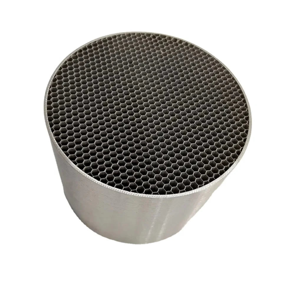 Customized Industrial Style Round Shape Steel Honeycomb Anti-Static Fireproof Ventilation Air Flow Straightener For Outdoor Use