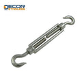 Professional Factory Stainless Steel Hardware Products Open Body Turnbuckle Hook&hook