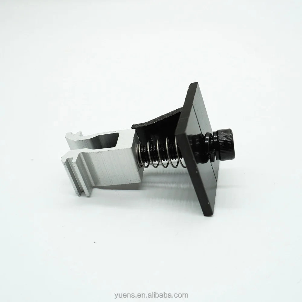 Aluminum 6005-T5+SUS304 Yuens OEM 35mm New Universal Aluminum Solar Related Products Solar Mounting Mid Clamp End Clamps Black W