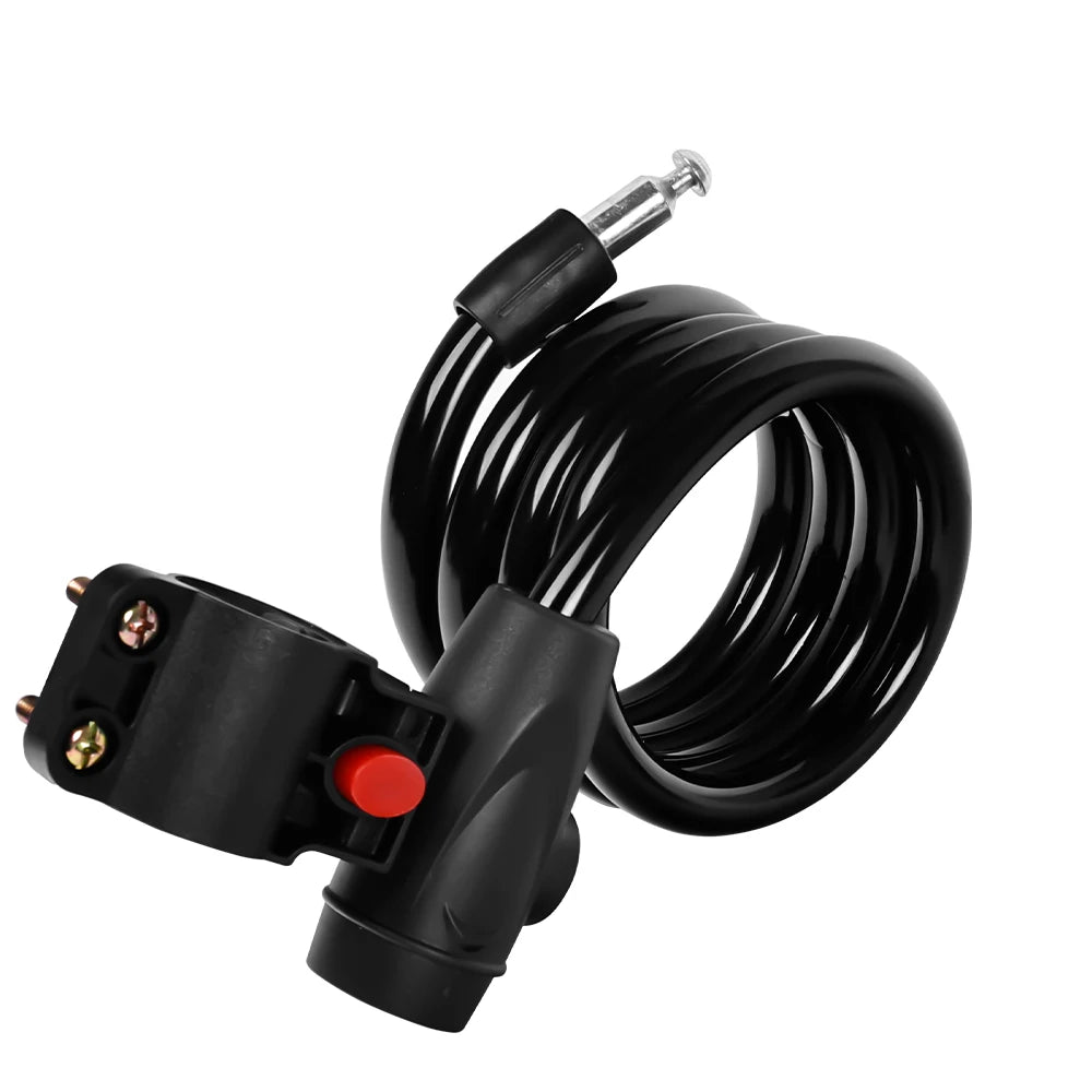 Bicycle Cycle Wire Lock Waterproof Anti-theft Custom Cable Bike Lock Bicycle Lock with Mount