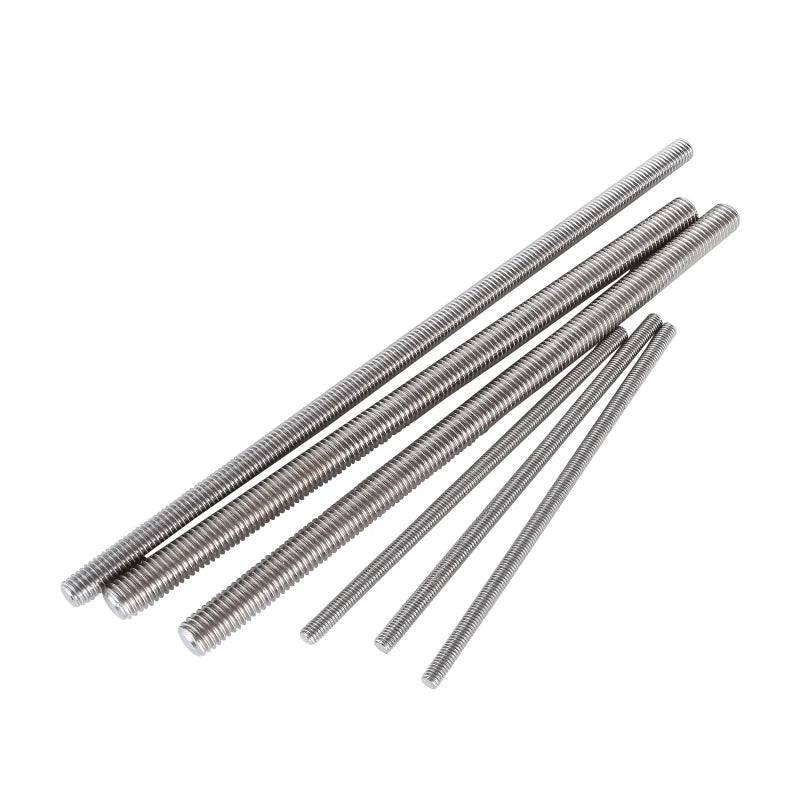 Stainless Steel Zinc/Black Finish Metric Threaded Rods M1-M9 Various Sizes 1-2m Length