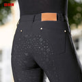 SGL Custom Horse Jodhpur Women Horse Riding Wear Breeches Pants with Silicone Designs Full Seat Breeches