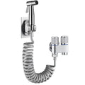 304 Stainless Steel Toilet Cleaning Companion Pressurized Water Gun Female Washer Clean Toilet Washout Nozzle Spa Step Bathroom