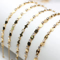 Women's Stainless Steel & 18K Gold Plated Bracelet Butterfly Cross Heart Evil Eyes Charm Chain Rhinestone Fashionable Bangles