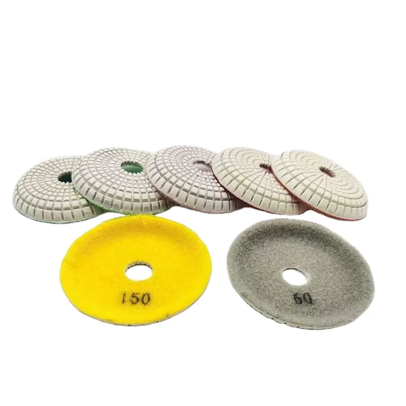 Diamond Convex Polishing Pads for Granite Marble Saw Blade for Special Shape
