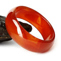 Women Exquisite Brazilian Natural Stone Agate Big Size Wide Thick High Quantity Natural Jade Red Agate MegaBDM