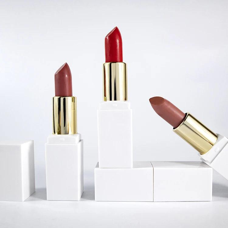 Multi-colors Custom Long Lasting Vegan Matte Nude Brown Pink Red Waterproof Lipstick