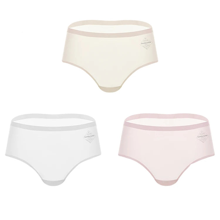 Customized Size Ultra Thin Ice Fabric Cotton Crotch Breathable Women'S Panties Women'S Underwear