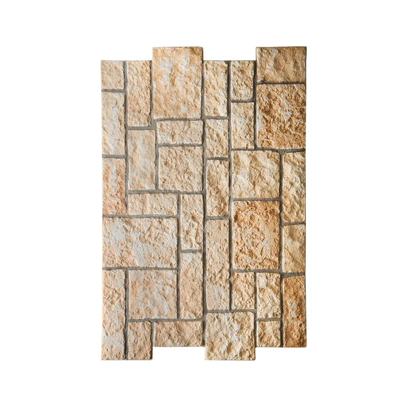 Lightweight Modern Style PU Artificial Quartz Castle Wall Panel Luxurious Indoor/Outdoor Slab Tile Versatile Home Decor Floor