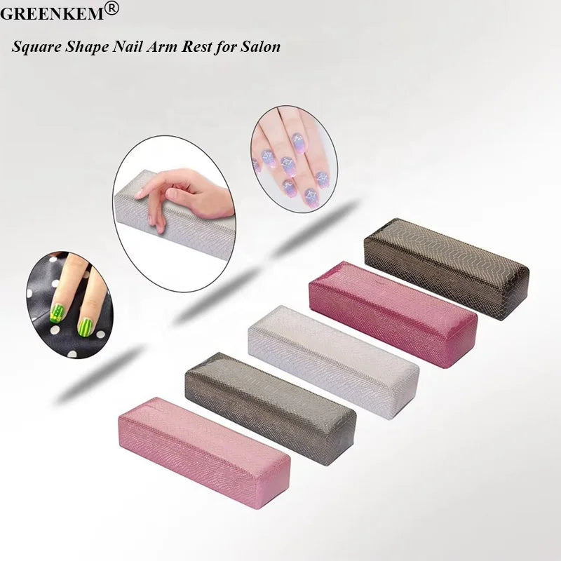 New Arrival Nail Art Tools Snake Pattern Nail Table Holder Hand Pillow Nail Arm Rest for Salon