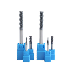 MTS Brand Carbide End Mills CNC Cutting Tools HRC45 Tungsten Steel 4 Flute Square End Mills Carbide End Mills