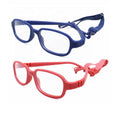 High Classic TR90 Square Frame Eyeglasses for Kids Drop Sales Adjustable Temple Strap Flexible Hingeless Design for Middle-Aged