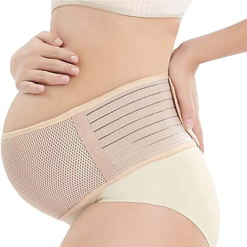 Pregnancy Belly Support Band Maternity Belt Belly Band Adjustable Maternity Support Belt for Abdomen Pelvic