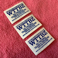 Navy Blue Color Soft Washing Care Tyvek Fabric Labeldurable Waterproof Silk Screen Printing Tyvek Paper Tags