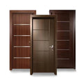 Factory Hot-selling Eco-friendly Products Durable Bedroom and Living Room Furniture Set Melamine MDF Solid Wood Board Doors